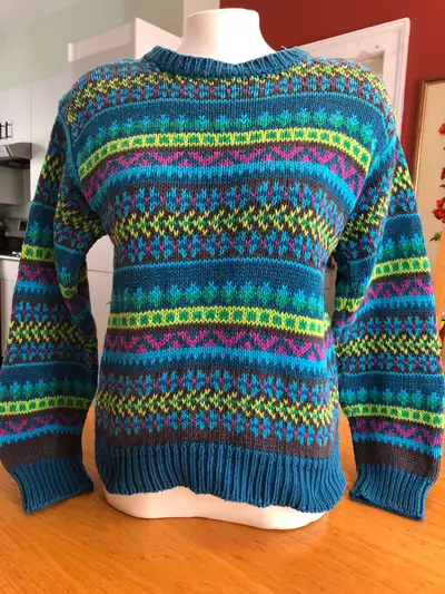 Jantzen Vintage Knit Sweater-Large, View more