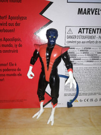 Uncanny X-Men animated series: nightcrawler action figure toybiz