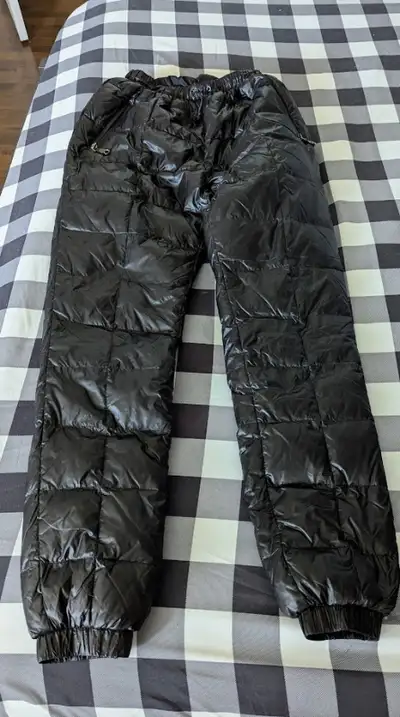 Unisex Lightweight Down Winter Pants Trousers, View more