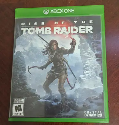 For Sale! Rise of the Tomb Raider from Crystal Dynamics for the Xbox One system. Like new condition!