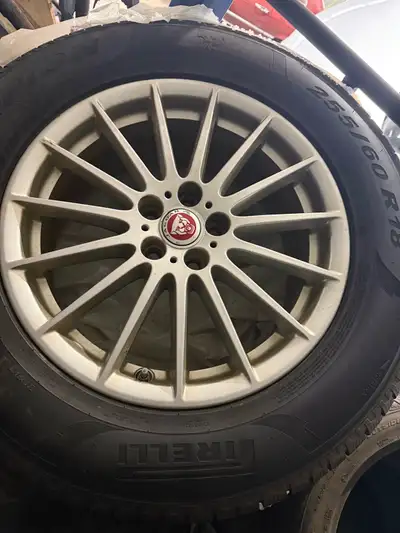 4 Jaguar Silver OEM Rims 18” Bolt Pattern: 5 x 120