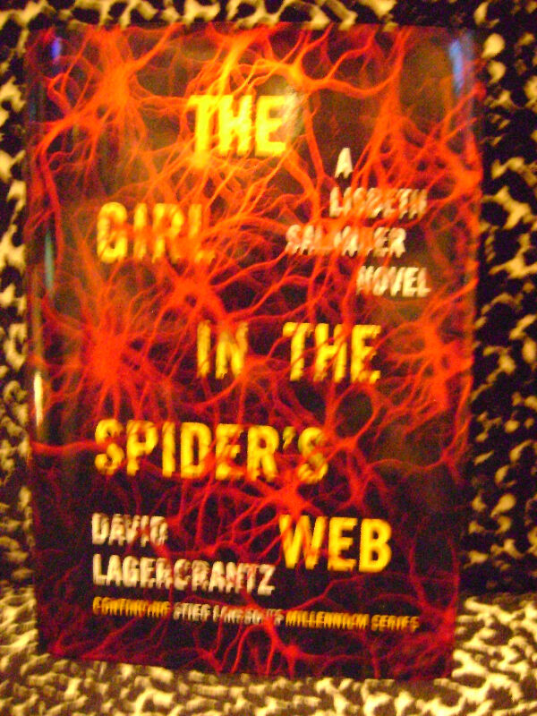 THE GIRL IN THE SPIDER'S WEB BY DAVID LAGERCRANTZ *ORILLIA* in Fiction in Barrie