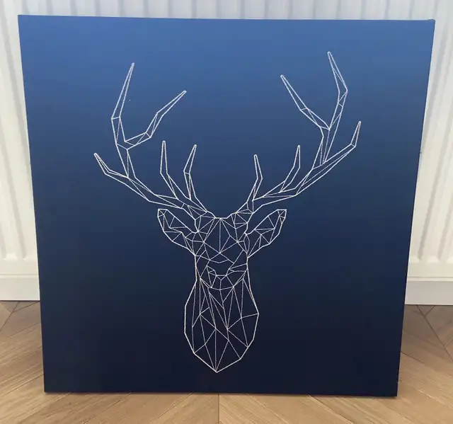 Ikea Pjatteryd Deer Canvas Wall Art in Home Décor & Accents in Guelph - Image 2