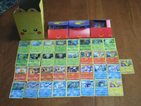 Pokemon McDonalds 25th Anniversary card collection