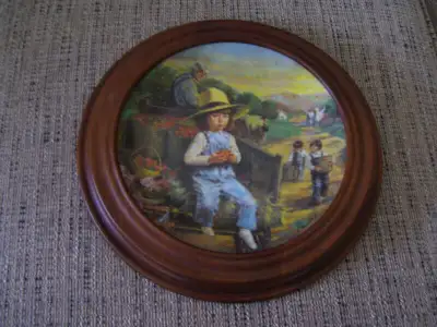 Pick of the Crop Collector Plate - Stewart Sherwood, View more