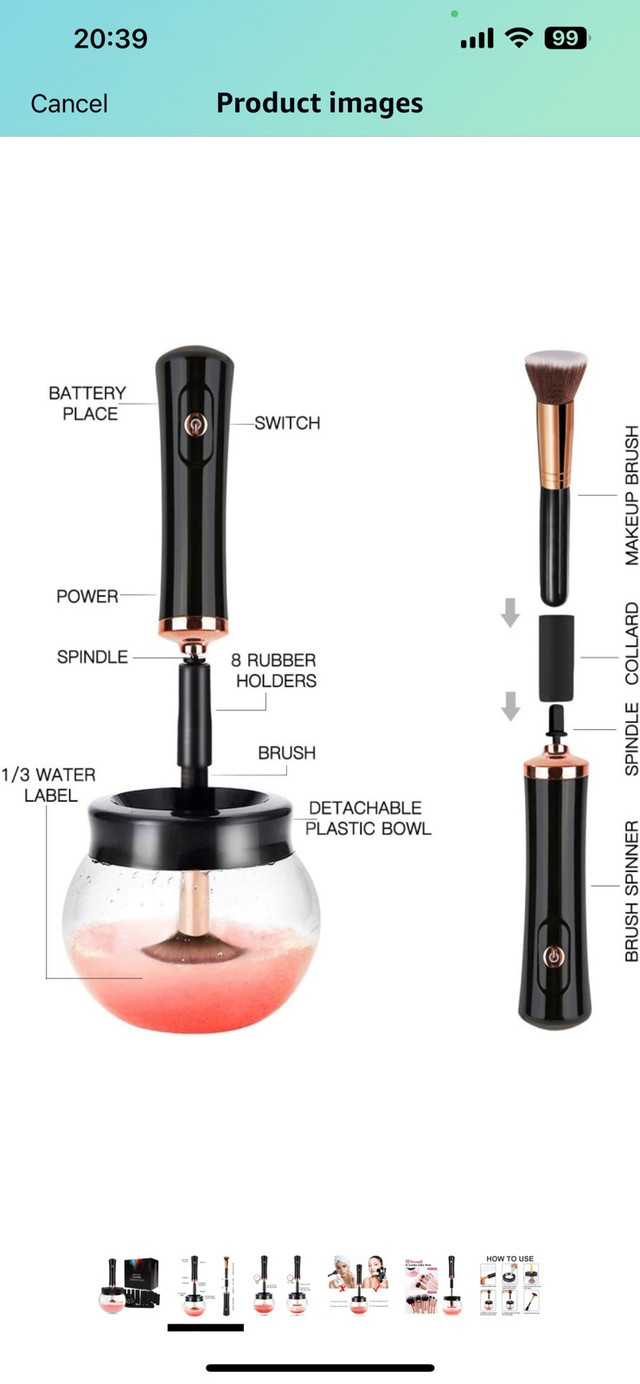 Makeup Brush Cleaner in Other in Calgary - Image 2