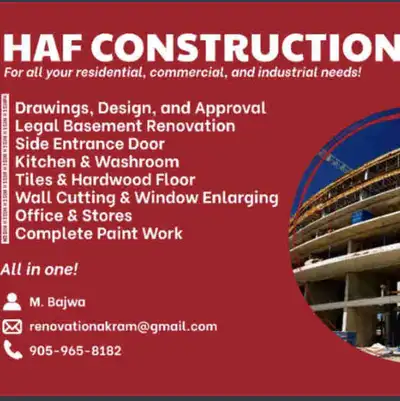 25+ Years Experience: Construction/Handyman in GTA, View more