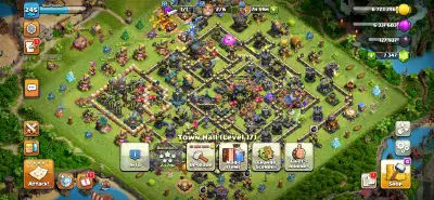 Clash of Clans TH17 Almost maxed, View more