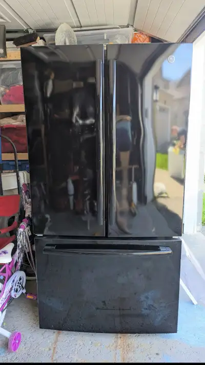 GE FRENCH DOOR REFRIGERATOR.  $60. OBO, View more