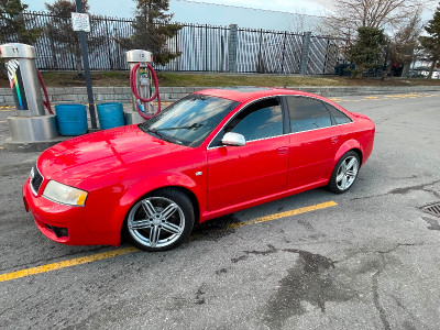 2004 AUDI RS6 rare 100 made 4.2 TWIN TURBO 500 HP AUTO