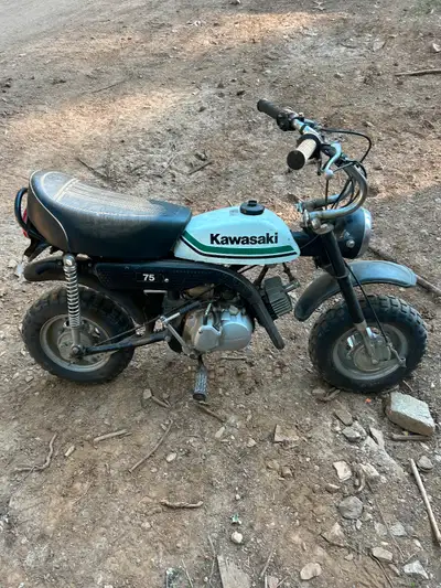Vintage complete running 1979 kv 75 mini bike. Runs awesome she’s a survivor !! Call or text Matt 25...