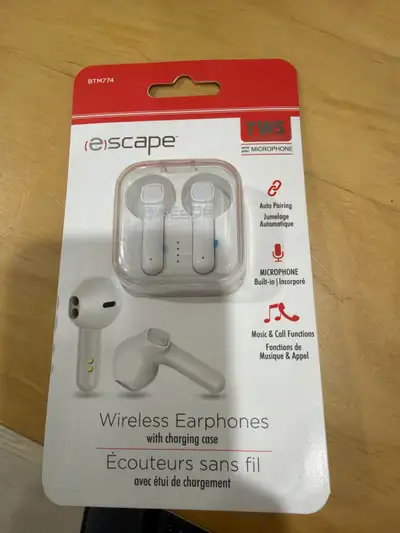 Escape - Wireless In-Ear Headphones with Microphone, View more
