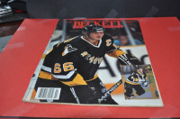 Beckett Hockey monthly magazine # no 64 february 1996 mario lemi