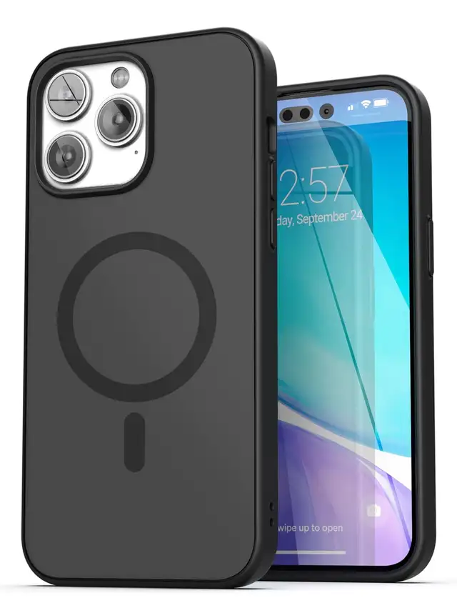 Encased MAG SlimShield Designed for iPhone 14 PRO MAX Case in Cell Phone Accessories in Hamilton - Image 5