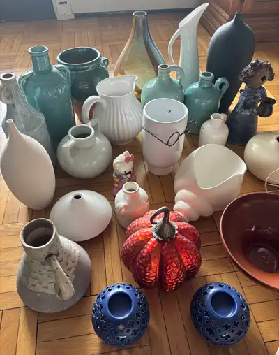26 pieces of brand new decorative items. All  $120, View more