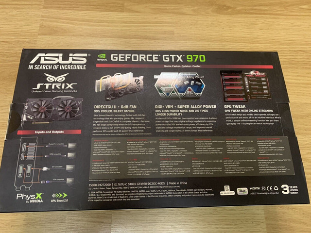 GeForce GTX 970 OC édition  dans Composants de système  à Laurentides - Image 2