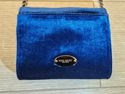 Nine West Navy Blue Clutch Purse NEW, View more
