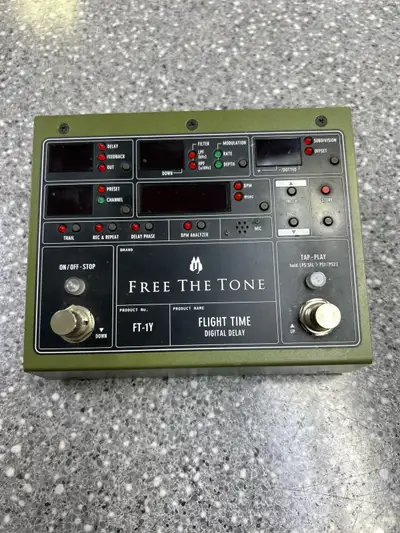 Free The Tone FT-1Y Digital Delay Pedal, View more