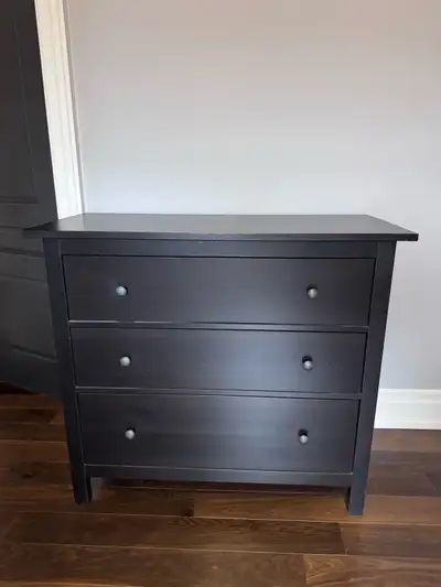 Three-Drawer Chest and Wardrobe, View more