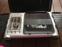 Coleman 2in 1 camping grill /stove