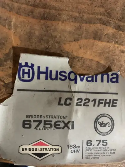 Looking for parts for husqvarna self propelled, View more