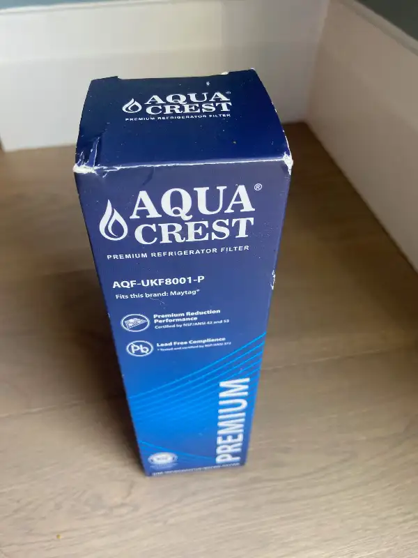 AQUA CREST UKF8001 Refrigerator Water Filter in Refrigerators in Kitchener / Waterloo - Image 2