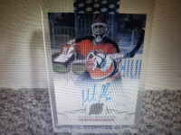 2018-19 UD Clear Cut exclusives Martin Brodeur auto /35