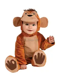 Funky Monkey Jungle Animal Fancy Dress Costume for toddler