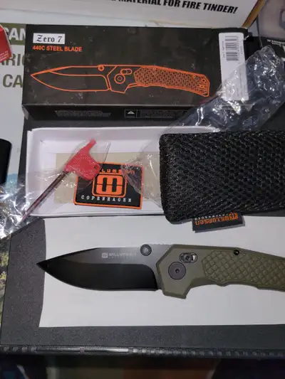 Willumsen Copenhagen Zero 7 Pocket Knife NEW folding knives, View more