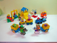 Gros lot de Little People = 17 figurines