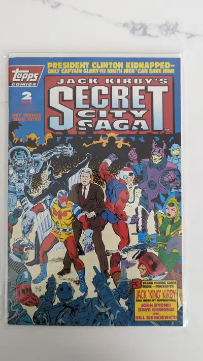 Jack Kirby's Secret City Saga - Topps Comics - issue 2 - 1993, View more