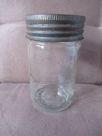 Vintage Crown Glass Canning Jar