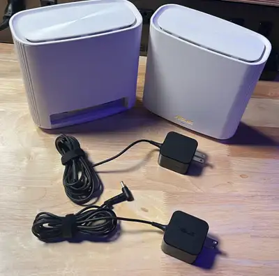 ASUS Mesh Router - 2 Pack - XT8 AX6600 - Great Condition, View more