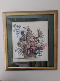 Gold framed print - professionally framed and matted