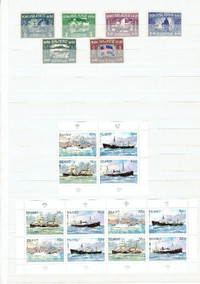 ISLANDE. Trois séries de timbres neufs différents.