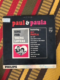 Paul and Paula sing for young lovers vintage Lp vinyl record