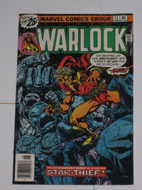 Marvel Comics Warlock#13 1st Star Thief! comic book