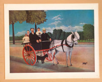 Henri Rousseau Skira Color Prints $5 each