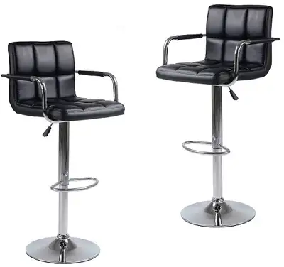 Designer Bar Stool with arms– Modern Ergonomic Swivel Stools., View more