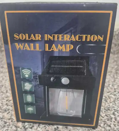 Solar Interaction Wall Lamp, View more