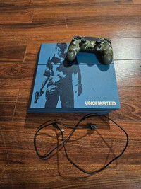 PS4 Uncharted 4 Limited Edition with games