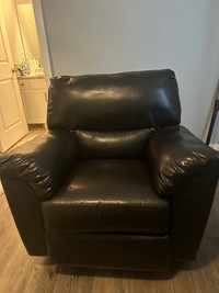 Genuine leather chair $200