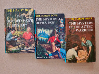 Lot of 3 HARDY BOYS books in great condition - vintage, ca. 1965