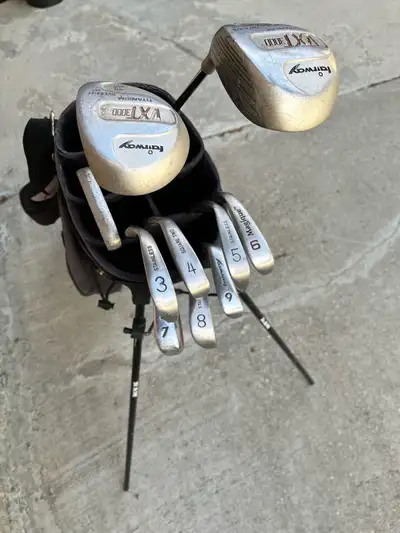 Adult COMPLETE Golf club set. RIGHT HAND 11 piece set , View more