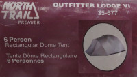 6-person North Trail Outfitter Camping Tent