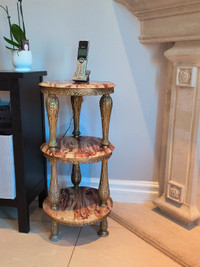Antique marble stand