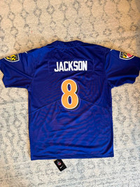 Lamar Jackson Ravens Football Jersey (Size M)