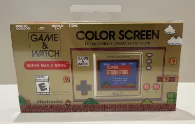 Nintendo Game & Watch Super Mario Bros - NEW! SEALED!, View more
