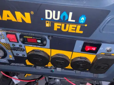 Generator 10,000 W dual fuel, View more