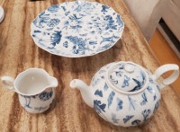 Portmerion Botanical Blue tea set